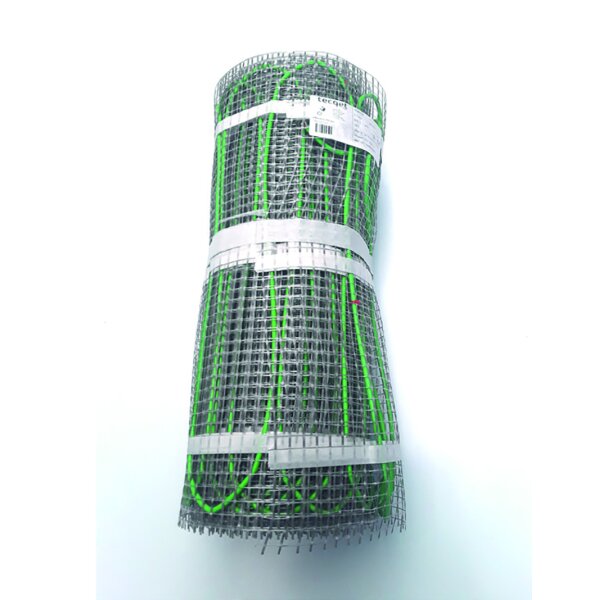 Fußbodenheizung Matte 0,5x4m 2 qm, 2-Stufen, Betrieb 140 oder 280W