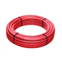 Metallverbundrohr 20 x 2,0 mm isoliert 6 mm rot - DVGW -...