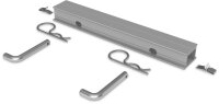 P: Schienenverbinder Set Alu, Edelstahl