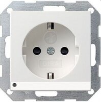 Gira 117003 System 55 Schuko-Steckdose mit...