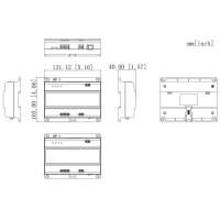 GOLIATH Hybrid IP & 2-Draht Video Türsprechanlage | 2-Draht BUS Modul | Umwandler 2-Draht auf IP