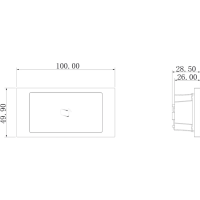 GOLIATH Hybrid IP & 2-Draht Video Türsprechanlage | RFID Modul | 13,56 MHz | Max. 9999 Karten/Chips