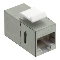 Cat.6 Keystone Kupplung 2 x RJ45 STP, 14,6 mm breit,...