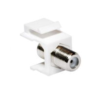TV/SAT Keystone-Verbinder, F-Typ/F zu F-Typ/F, 75 Ohm,...