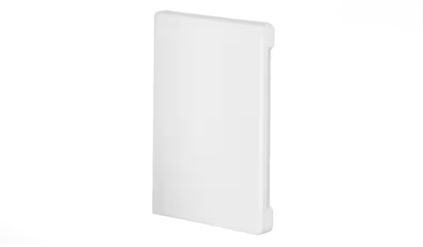 Tehalit BR6510069016 Endstück zu BR/A 68x100mm schnittkaschierend verkehrsweiß
