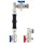 Wärmemengenzähler-Set Messing, 3/4” - Länge 130 mm