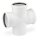 Premium Doppelabzweig DN 100 87 Grad