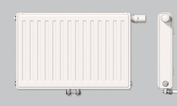 Profil-T6 M-Anschl. Flachheizk. Typ 22 VM 600x2600 mm RAL9016