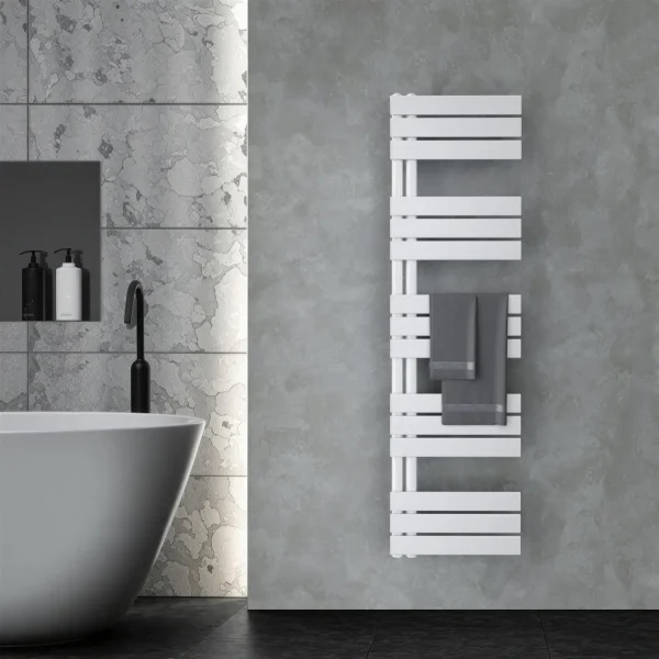 Badheizkörper Seitliche Paneel-Heizkörper, Weiß, 1600 x 600 mm