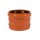 Einzelmuffe KG DN 100 PVC-U orange mit SBR L-Dichtring