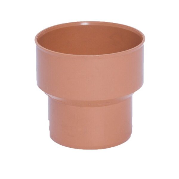 Anschlussstück KG-UG DN 200 an GUSS PVC-U orange ohne Doppeldichtung