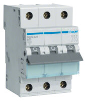 Hager MBN320 Leitungsschutzschalter 20A, 3polig...